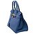 Hermès HERMES Birkin 30 Bag in Blue Leather - 102013 - view 5