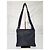 PRADA Borsa Messenger in Nylon Tessuto Blu Navy Scuro Nero - vista 3