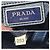 PRADA Borsa Messenger in Nylon Tessuto Blu Navy Scuro Nero - vista 5
