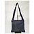 PRADA Borsa Messenger in Nylon Tessuto Blu Navy Scuro Nero - vista 7