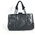 Borsa a spalla Chanel CC Coco Mark W con catena Nero
