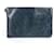 Burberry TB Pouch Bag Clutch Black Leather  ref.1549653