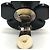 Orecchini a clip Coco Mark Flower neri Chanel 96P Nero D'oro - vista 6