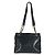 Borsa a spalla grande Chanel CC Coco Mark W con catena Nero