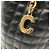 Céline Celine Small C Charm Rucksack Schwarz - Ansicht 4