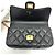 Chanel 2.55 Mademoiselle Matelassé Borsa a Catena a Spalla Nero - vista 10