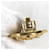 Runde Ohrringe Chanel CC Coco Mark Golden  - Ansicht 7