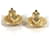 Runde Ohrringe Chanel CC Coco Mark Golden  - Ansicht 8