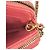 Cartera de hombro de cuero caviar Chanel Boy Rosa - vista 10