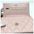 Borsa a spalla in pelle caviar rosa Chanel - vista 9