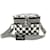 Borsa refrigerante Chanel Check Coco Mark Nero Bianco - vista 16