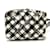 Borsa refrigerante Chanel Check Coco Mark Nero Bianco - vista 5