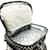 Borsa refrigerante Chanel Check Coco Mark Nero Bianco - vista 9