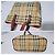 Borsa tote piccola Haymarket Check di Burberry rossa Rosso Beige - vista 7
