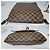 LOUIS VUITTON Borsa a Spalla Musette Salsa GM Damier Ebene Marrone Beige - vista 12