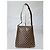 LOUIS VUITTON Borsa a Spalla Musette Salsa GM Damier Ebene Marrone Beige - vista 4