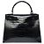 Hermès Sac HERMES Kelly 28 en Crocodile Noir - 101997 - vue 4
