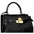 Hermès Sac HERMES Kelly 28 en Crocodile Noir - 101997 - vue 7