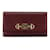 Red Gucci Zumi Leather Long Wallet  ref.1549899