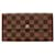 Brown Louis Vuitton Damier Ebene Sarah Wallet Cloth  ref.1549956