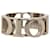 Anillo Logo Plateado Dior Plata Plata  ref.1550076