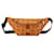 Belt bag in pelle MCM Visetos color tan Cammello  ref.1550096