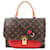 Bolsa de mão 2 em 1 em lona Monogram Marignan em Coquelicot M44286 da Louis Vuitton Marrom Couro  ref.1550109