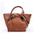 Céline CELINE Piccola Big Bag 2way in pelle di vitello liscia color tan Marrone  ref.1550111