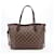 Louis Vuitton Damier Ebene Neverfull PM Schultertasche N41359 Braun Leder  ref.1550115