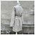 Trench Armani Jeans Beige de Doble Botonadura en Nylon - vista 2