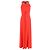Abito maxi da sera Michael Kors in viscosa rossa Rosso
