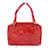 Bolso de Hombro Chanel Triple Coco Mark Rosa Roja Cuero  ref.1551438