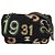 Borsa a spalla Chanel AS2785 Matelassé No Icon Chain Nero
