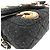 Borsa a spalla Chanel AS2785 Matelassé No Icon Chain Nero - vista 5