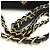 Borsa a spalla Chanel AS2785 Matelassé No Icon Chain Nero - vista 7