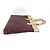 Borsa tote trapuntata Chanel Coco Cocoon Beige Bordò - vista 3