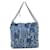 Borsa a Spalla Patchwork Chanel AS3260 24A Blu  - vista 2