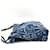 Borsa a Spalla Patchwork Chanel AS3260 24A Blu  - vista 3