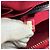 Borsa a catena Chanel CC Coco Mark Gabrielle Marrone Rosso - vista 12