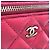 Vanity Borsa da toeletta in pelle caviar rosa Chanel - vista 7