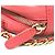 Borsa a catena rotonda matelassé Chanel CC Coco Mark Rosa - vista 8