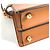 Borsa Fendi Peekaboo ISeeU Petite Marrone - vista 9
