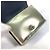 Billetera compacta con logo CD Christian Dior Dorado - vista 9