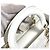 Borsa a Spalla Lady Dior Medium di Christian Dior Bianco - vista 8