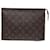 Louis Vuitton Pochette Brown Cloth  ref.1551990