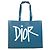 Christian Dior Blue Leather Handbag Tote - view 13