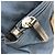 Fendi Zucca Nylon Rucksack Marineblau - Ansicht 6