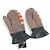 Fendi Damenhandschuhe aus Angora Braun Orange - Ansicht 2