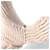Fendi Damen Wollhandschuhe Pink Beige  - Ansicht 8