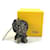 Fendi x A Bathing Ape Milo Zucca Plush Charm Braun  - Ansicht 13
